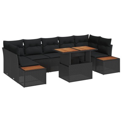 Garden dining set with...