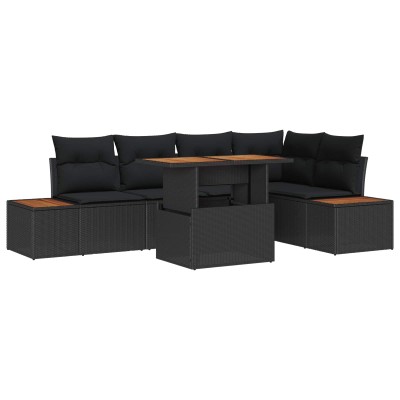 Garden dining set with...