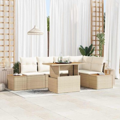 Garden dining set with...