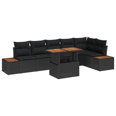 Garden dining set with...