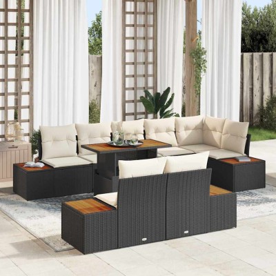 Garden dining set with...