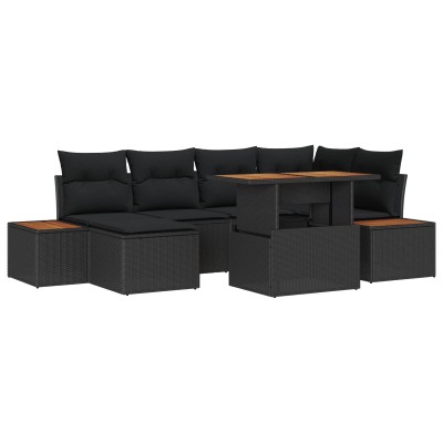 Garden dining set with...