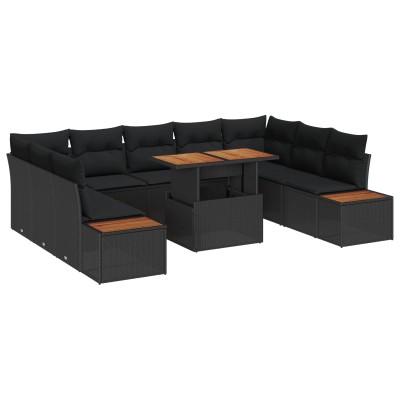 Garden dining set with...