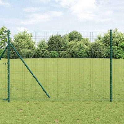 Fence post 52 pcs Green 3.2...