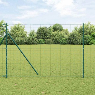 Fence with posts Green 1.5...