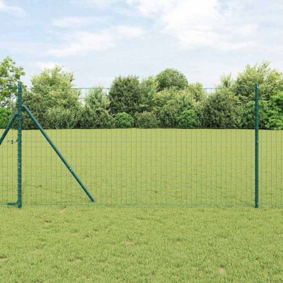 Fence with posts Green 1.2...