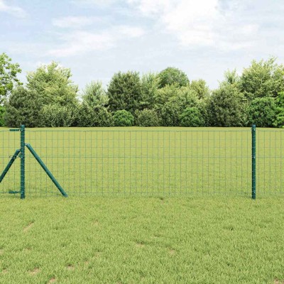 Fence with posts Green 0.4...