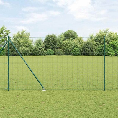 Fence with posts Green 1.5...