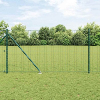 Fence with posts Green 1 x...