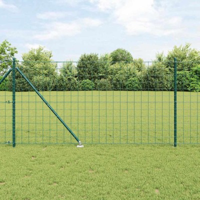 Fence with posts Green 1.2...