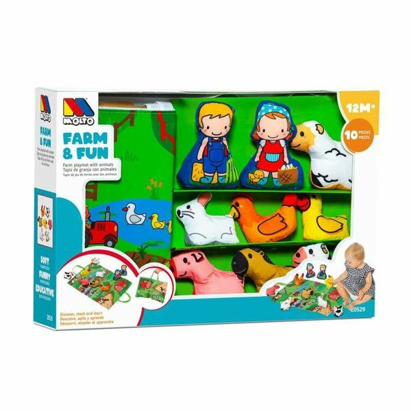 Игровой коврик Moltó Farm and Fun Металл Пластик