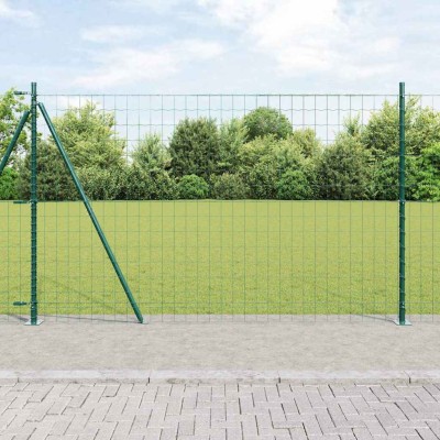 Fence with posts Green 1.6...