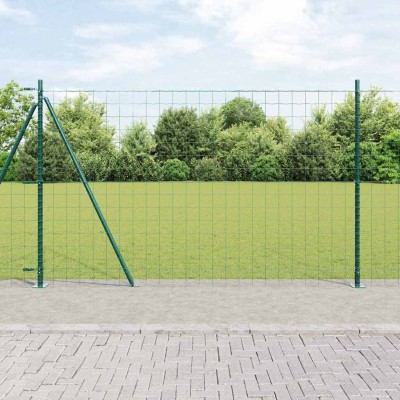 Fence with posts Green 1.4...