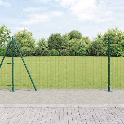 Fence with posts Green 1.2...