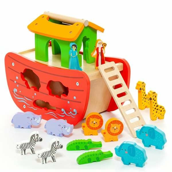 Playset Moltó Noah's ark Koks 17 Daudzums