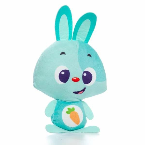 Soft toy with sounds Moltó Gusy luz Baby Bunny Turquoise 7,5 cm