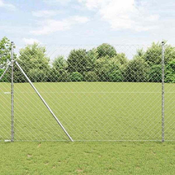 Fence post Silver 10 x 1.6 m (60 x 60 mm grid)