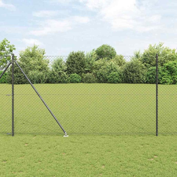 Fence post Gray 10 x 1.6 m (40 x 40 mm mesh)