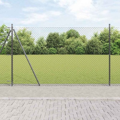 Fence post Gray 10 x 1.5 m...