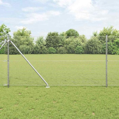 Welded wire fence with...