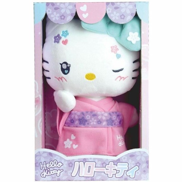 Pehmolelu Jemini Hello Kitty Kimono Kawai Rose