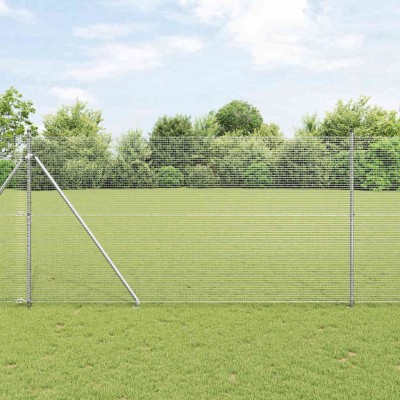 Welded wire fence with...