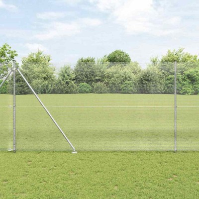 Welded wire fence with...