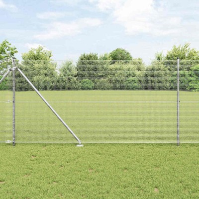 Welded wire fence with...