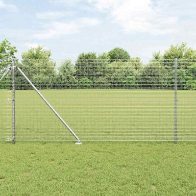 Welded wire fence with...