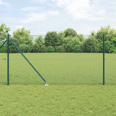 Welded wire fence with...