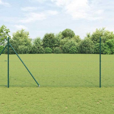 Welded wire fence with...