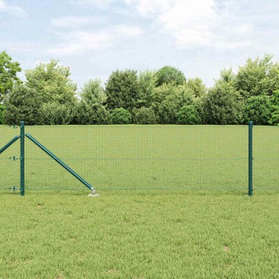 Welded wire fence with...
