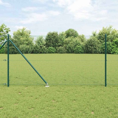 Welded wire fence with...