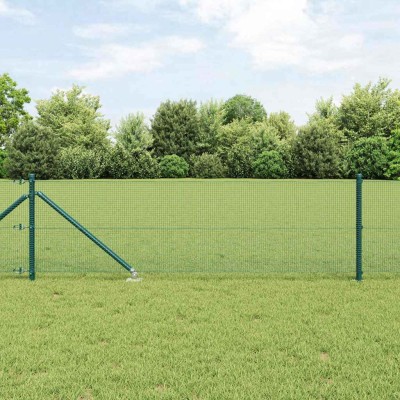 Welded wire fence with...