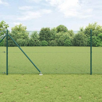 Welded wire fence with...