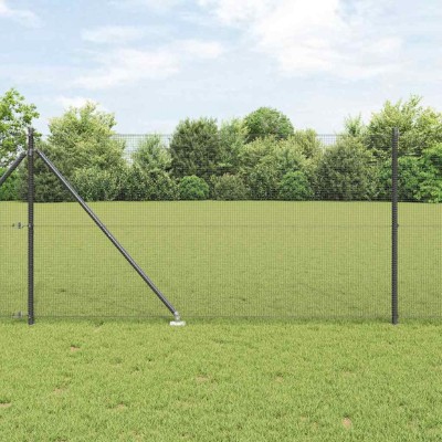 Welded wire fence with...