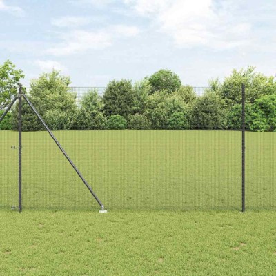 Welded wire fence with...