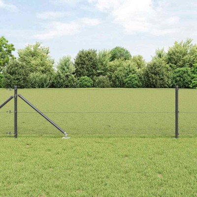 Welded wire fence with...