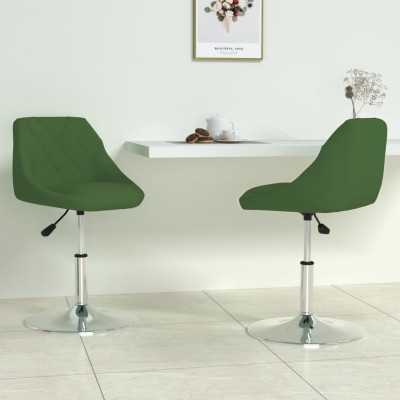 Swivel dining chairs, 2...