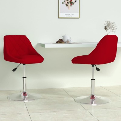 Swivel dining chairs, 2...