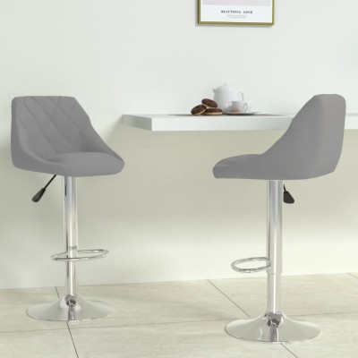 Bar stools, 2 pcs., light...