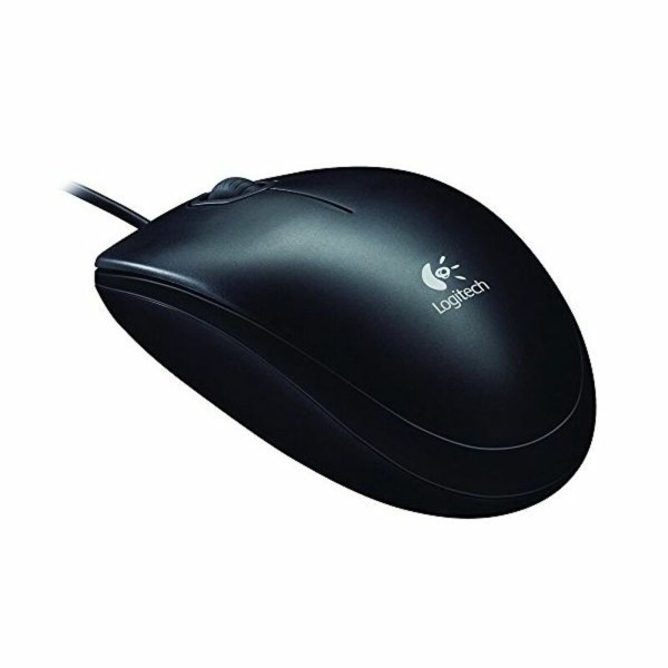 Logitech pele B100 OEM Melns