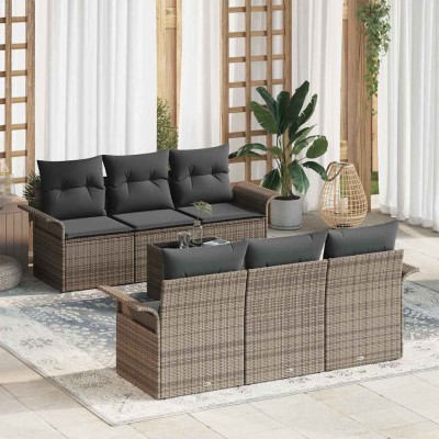 Garden sofa set with pillow...