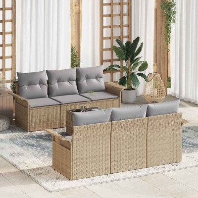 Garden sofa set with pillow...
