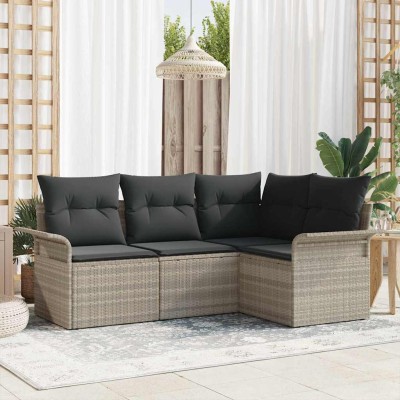 Garden sofa set with...