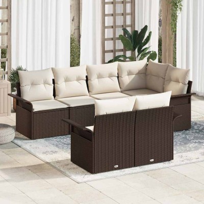 Garden sofa set with pillow...