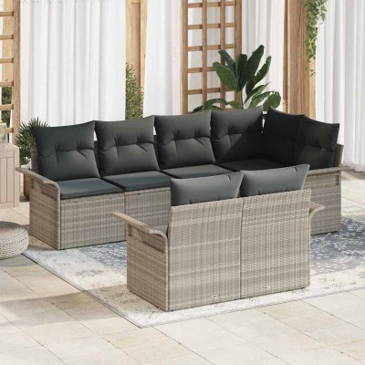 Garden sofa set with pillow...