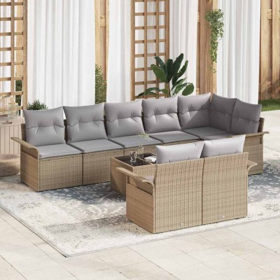 Garden sofa set with...