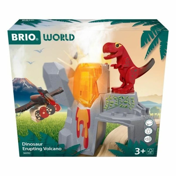 Tegevuskujud Brio 36092 Dinosaur Erupting Volcano