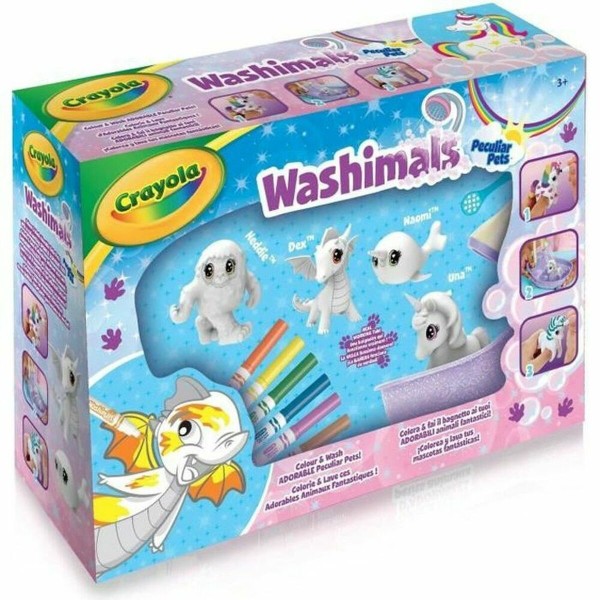 Ремесленный комплект Crayola Washimals кастомизированный